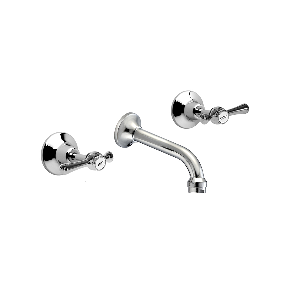 Austworld, monopoly tapware, whitehall, lever basin sink set, chrome