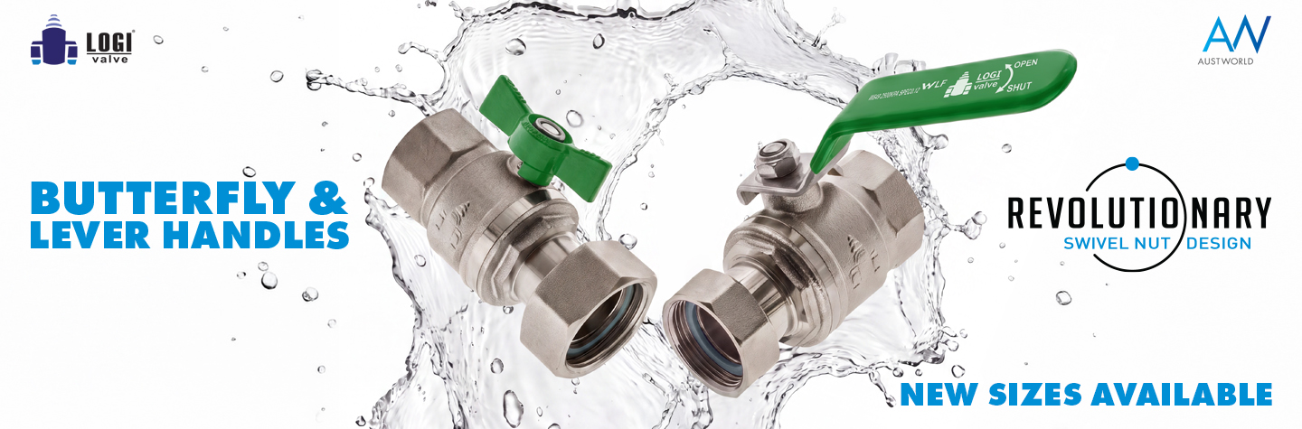 Logi Valve Swivel Nut Valves &mdash; Butterfly & Lever Handles