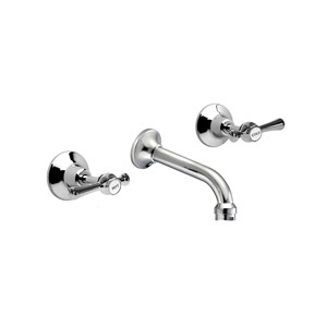 Austworld, monopoly tapware, whitehall, lever basin sink set, chrome