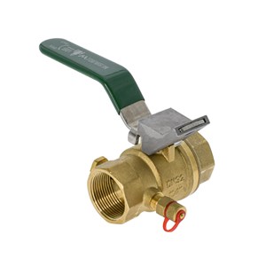 Austworld Logi valve, watermarked ball valves, HVAC with test point, brass