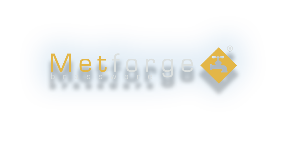 Metforge logo Austworld's brand of brassware